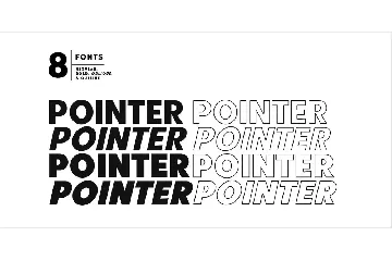 Point Panther (8 BOLD FONTS)