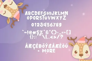 Cupid Deer Font