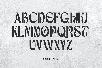 Monas - Display Font