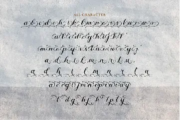 Fharida- Modern Calligraphy Script Font