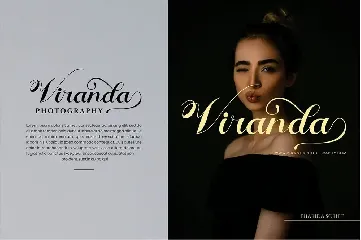 Fharida- Modern Calligraphy Script Font