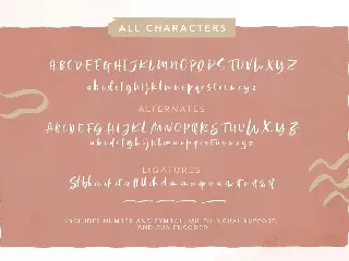 Lindsay Brown Script (+EXTRAS) font