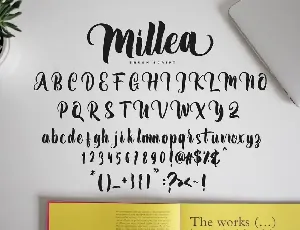 Millea font