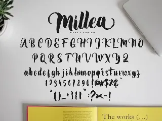 Millea font