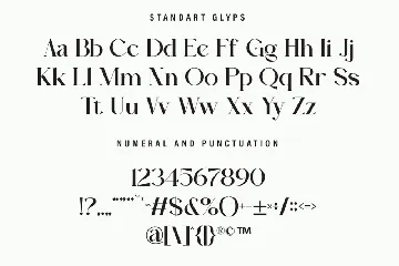 Modern Beautiful Serif Font