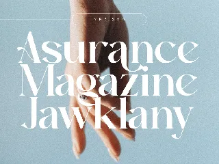 Modern Beautiful Serif Font