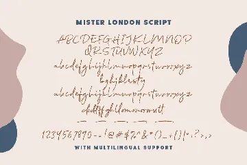 Mister London - Bold Sans & Script font