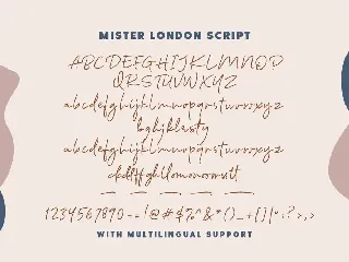 Mister London - Bold Sans & Script font