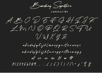 Bandung Signature | Modern Font