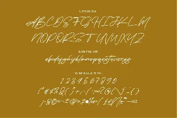 Antarlika Monoline Signature Font