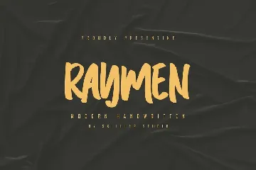 Raymen - Modern Handwritten Font