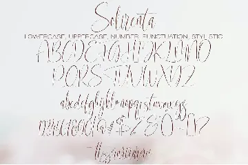 Solirenta Internal font