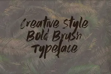 Click Bold Brush Font