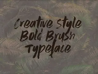 Click Bold Brush Font