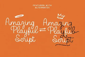 Lullaby Playful Typeface font