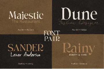 Marbley - Stylish Modern Serif font