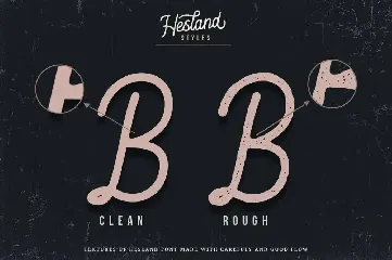 Hesland Vintage Font