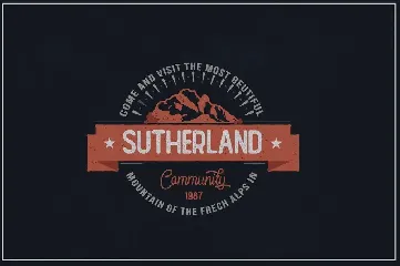 Hesland Vintage Font