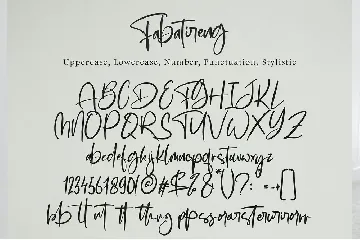 Fabatireng font