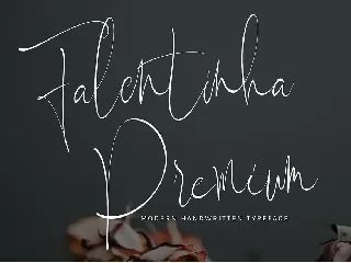 Falentinha Premium font