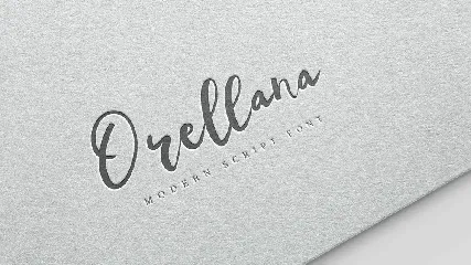 Orellana Modern Script Font