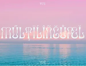 Canobis - Psychedelic Typeface font