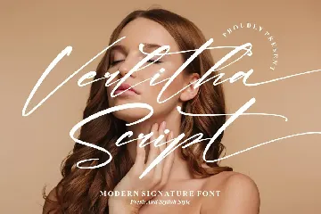 Verlitha Script Modern Signature Font