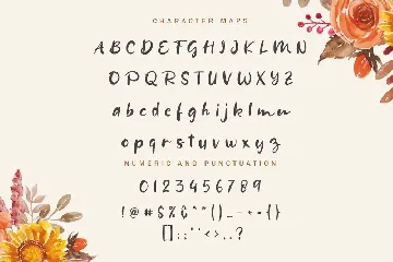 Avelia - Girly handwriting font