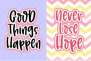 Purple Hope font