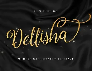 Dellisha Script font