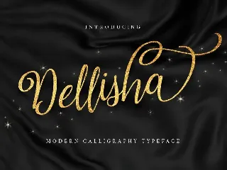 Dellisha Script font