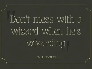 Wizardry Font