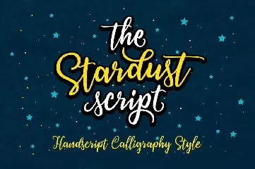 Stardust Script Typeface font