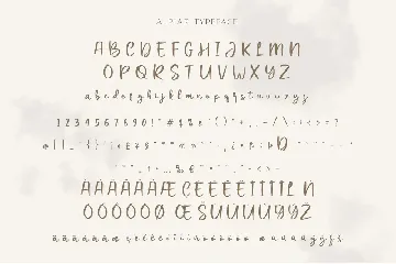 Alpiar - Handwritten Typeface font