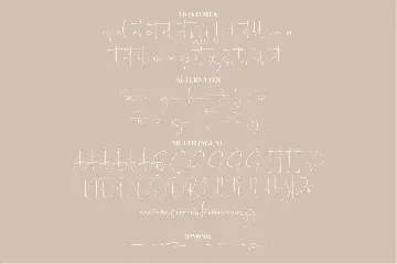 Renathalia Signature Script font