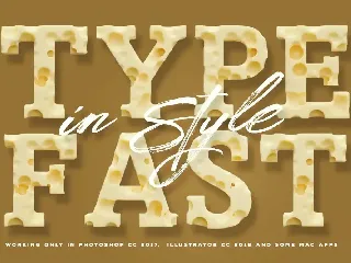 Cheese Color Font