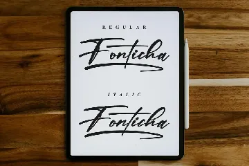 Fonticha Modern Signature Font