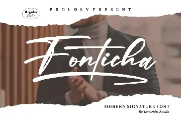 Fonticha Modern Signature Font