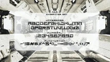 Galax Sci fi Font Display