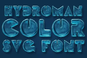 Hydroman Color Font