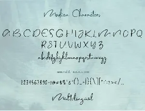 Modien - Stylish Handwritten Font