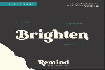 Remind-Modern Serif Font