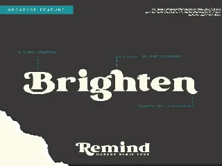 Remind-Modern Serif Font