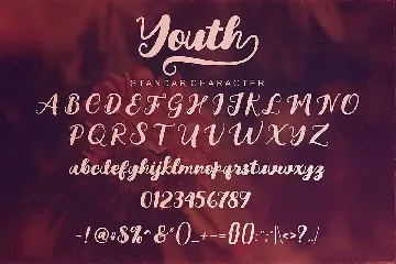 Youth Script Font