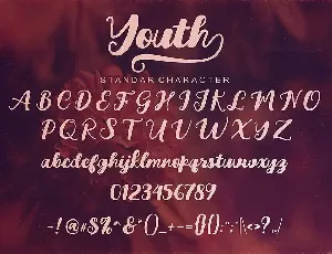 Youth Script Font