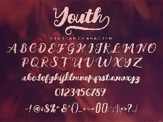 Youth Script Font