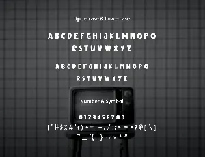 Bitmber font