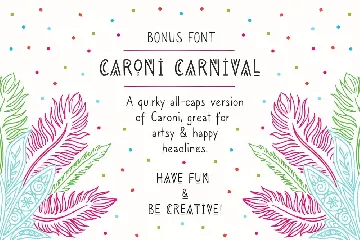 Caroni - A Handmade Typeface font