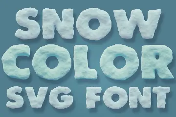 Snow Color Font