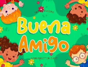 Buena Amigo Handwritten Font